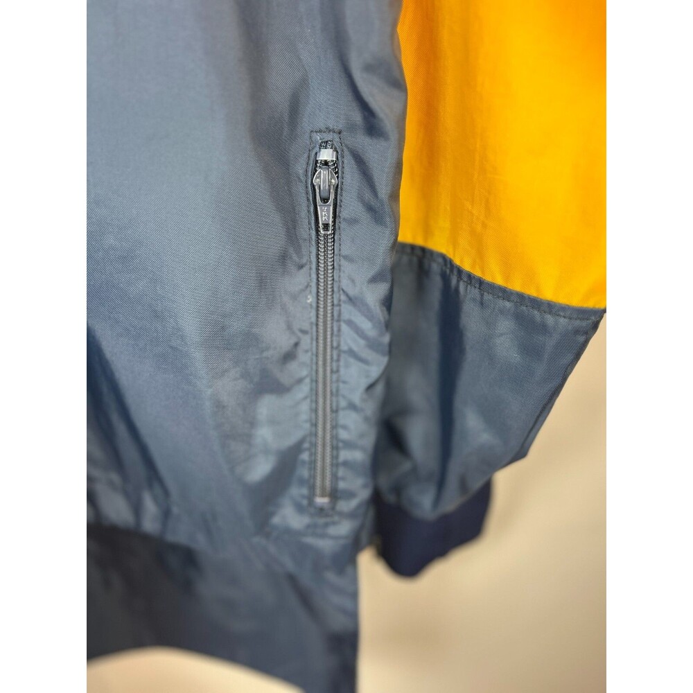 Sew Sporty Rockford Crew Rowing Jacket Vintage Blue Gold Size XL USA Made - Picture 2 of 15